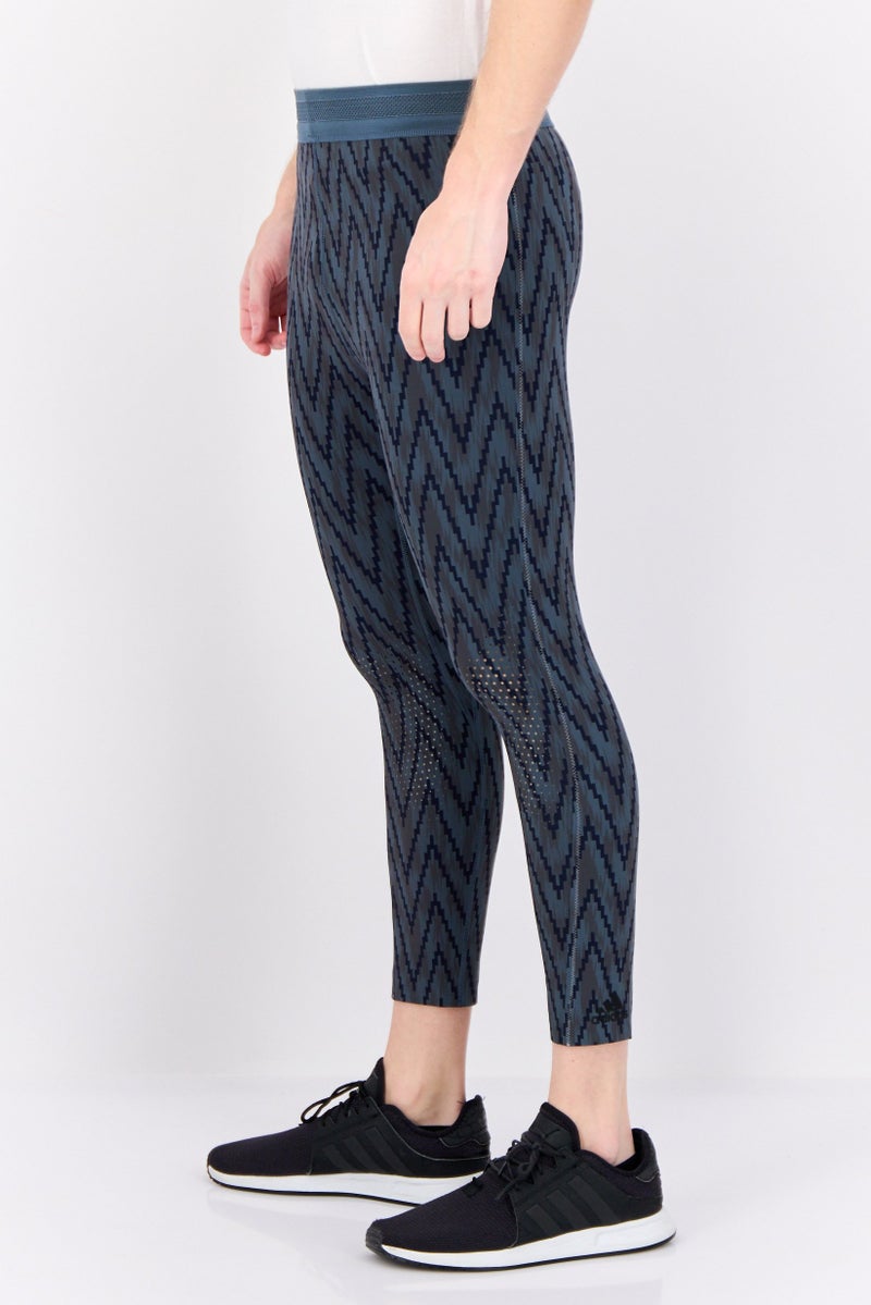 Adidas Men Sportswear Fit Training Tights, Multicolor - Image 4